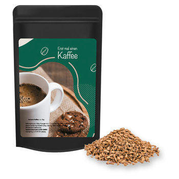 Instant Kaffee, ca. 20g, Standbeutel Mini schwarz