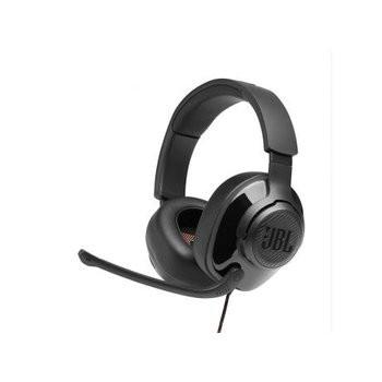 JBL Quantum 200 - Kabelgebundenes Over-Ear-Gaming-Headset mit klappbarem Mikro