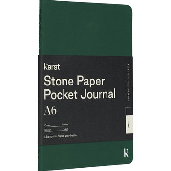 Karst® A6 Steinpapier Softcover Notizbuch - blanko