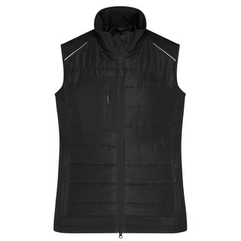 Ladies\' Hybrid Vest-Softshellweste im attraktiven Materialmix