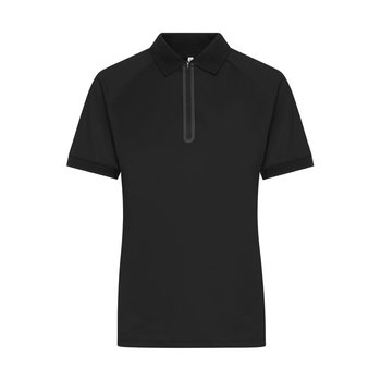 Ladies\' Zip-Polo-Polo mit Reißverschluss aus Funktions-Polyester für Promotion, Sport und Freizeit