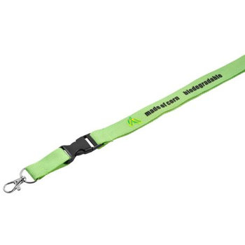 Lanyard Umhängeband aus Mais oder Biobaumwolle