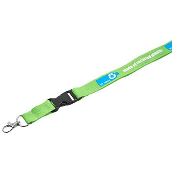 Lanyard Umhängeband aus Recycling Material (RPET)