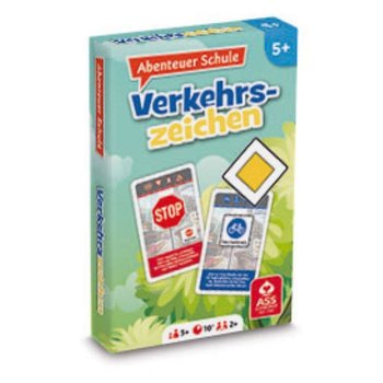 Lernspiele "Abenteuer Schule" - Verkehrszeichen, in Faltschachtel