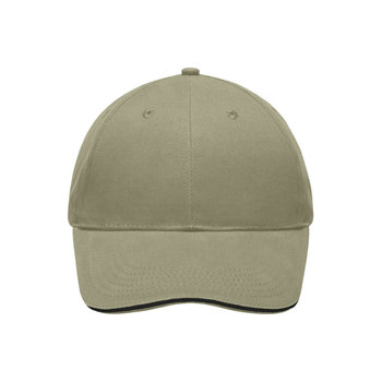 Light Brushed Sandwich Cap-Hochwertige, leichte und weiche 6 Panel Cap