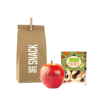 LogoFrucht Power Snack Bag - Rot - Blackberry