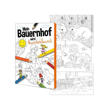 Malbuch Bauernhof