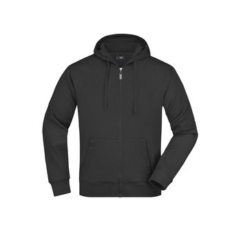 Men\'s Hooded Jacket-Kapuzenjacke aus formbeständiger Sweat-Qualität