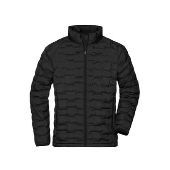 Men\'s Modern Padded Jacket-Leichte, modische Steppjacke aus recyceltem Polyester