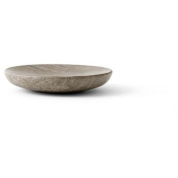 Menu Hover Bowl S Honed Brown Marble Schale