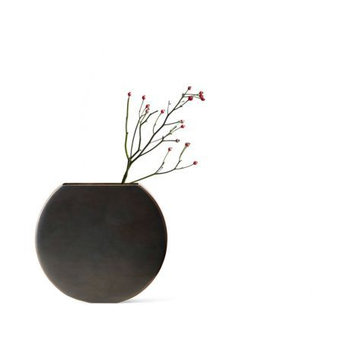 Menu Moon Vase Bronzed Brass