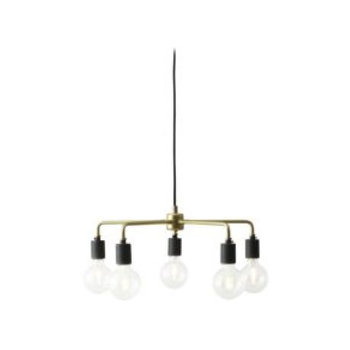 Menu TRIBECA Leonard Chandelier Brass Kronleuchter