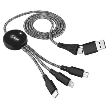 Metmaxx® Ladekabel „LademeisterBusinessClassEvo" anthrazit/schwarz