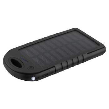 Metmaxx® Solar Powerbank "SolarBankPro4" schwarz