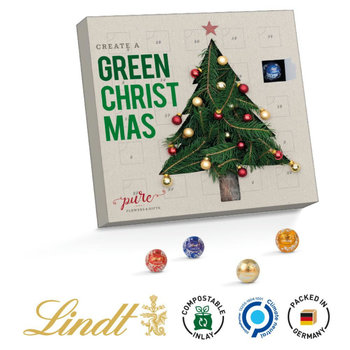 Minikugel Adventskalender, LINDOR Lindt Mini Kugeln