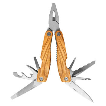 Multitool \'Locker\', 12 Funktionen, Olivenholz