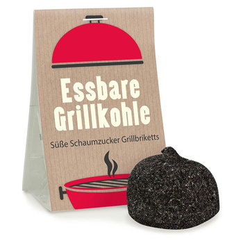 Naschtasche Essbare Grillkohle