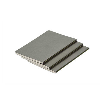 Notizbuch Booklets grey A5 