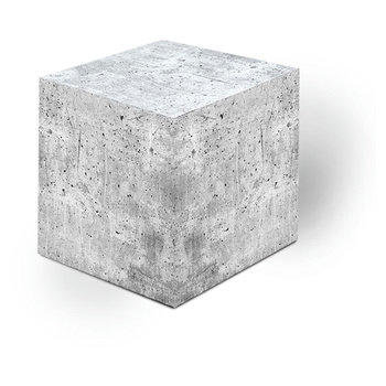 Notizquader Design Edition Beton 78 x 78 x 78 mm