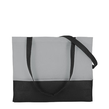 PP-Tasche, City Bag 1, 2-fbg. grau/schwa