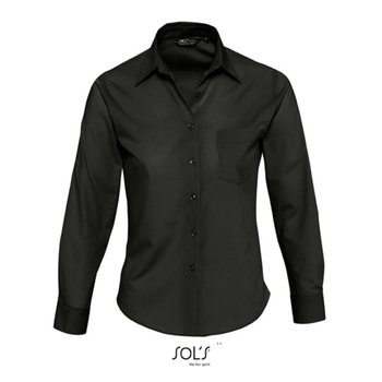 Popeline-Blouse Executive Long Sleeve