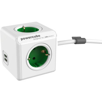 PowerCube Extended Duo USB, 1.5mtr cable