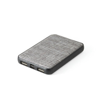 RENEWAL BATTERY. Powerbank aus 100 % rPET mit 5\'000 mAh Kapazität
