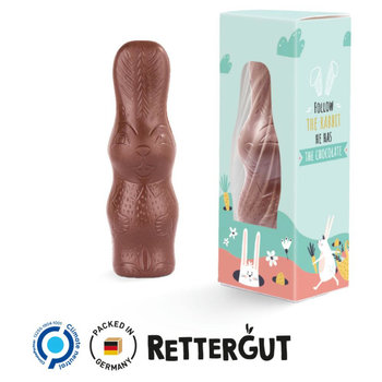 Rettergut Osterhase in Werbebox