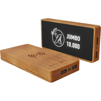 SCX.design P46 10.000 mAh wireless Powerbank aus Holz