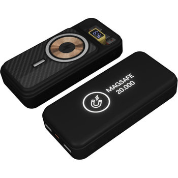 SCX.design P50 magnetische Powerbank  20.000 mAh mit Leuchtlogo