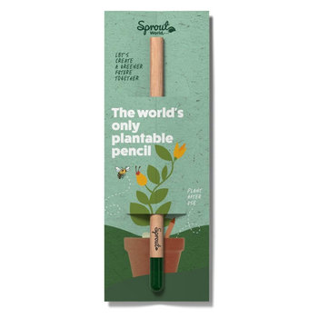 SPROUT Bleistift MINI mit grossem Ansteckkärtchen