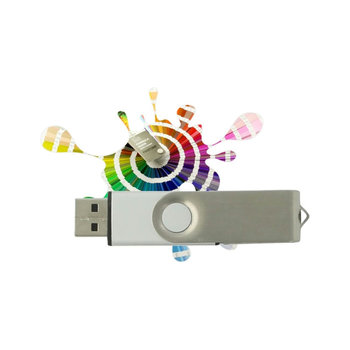 ST07 USB 2.0 A 64 MB PMS-Wunschfarbe