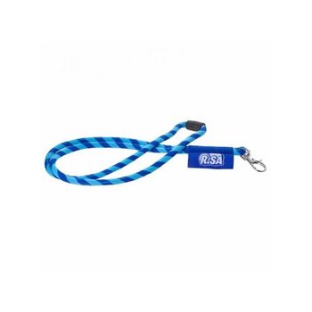 Schlauch Lanyard Umhängeband rund mit Label