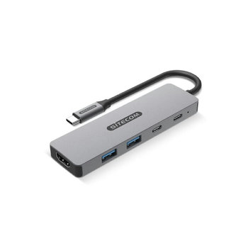 Sitecom CN-5502 5 in 1 USB-C Power Delivery Multiport Adapter