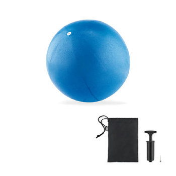 Small Pilates ball with pump