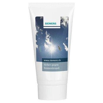 Sonnenschutzcreme "Sensitiv" LSF 30 in 50 ml Tube - 4c Etikett