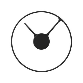 Stelton Time Wanduhr D: 30 cm gross black