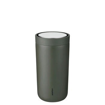 Stelton To Go Click Isolierbecher 200ml soft dark forest