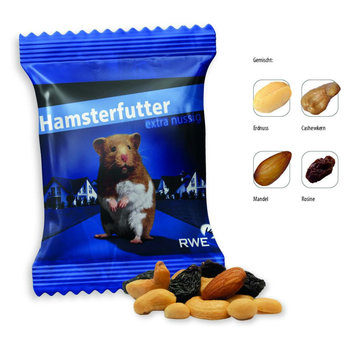 Studentenfutter Werbetüte, 20 g, Inhalt: Studentenfutter