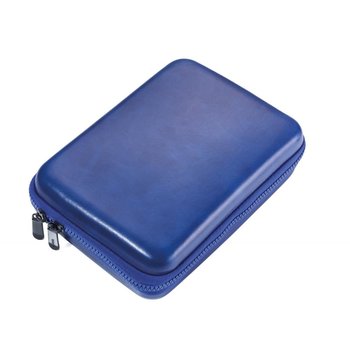 TROIKA Organizer-Etui BLUE TRAVEL CASE