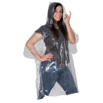 Transparenter phthalatfreier Not-Poncho 