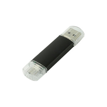 USB-Stick F47 Micro USB 2.0 Flash Disk   4 GB Schwarz