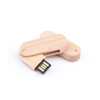 USB Stick Holz Swivel