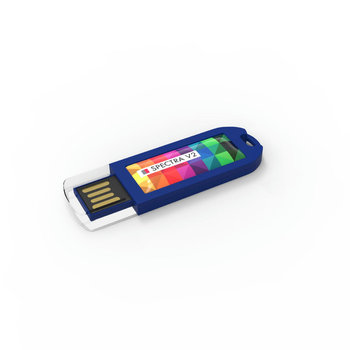 USB Stick Spectra V2 Dark Blue, 2 GB Basic