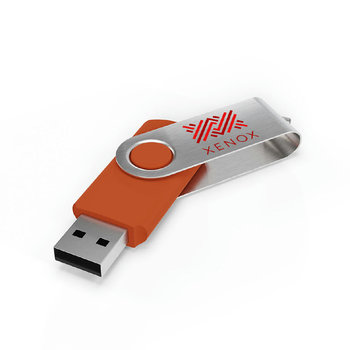 USB Stick Twister Orange, 2 GB Basic