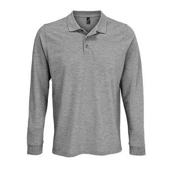 Unisex Long Sleeve Polycotton Polo Shirt