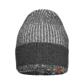 Urban Knitted Hat-Melierte Strickmütze in modischem Ripp-Design