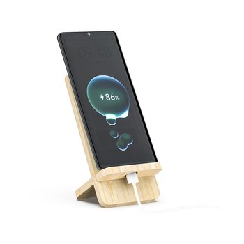 Wireless Charger aus Bambus