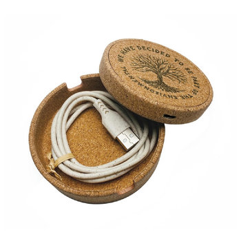 Wireless Charger aus Kork
