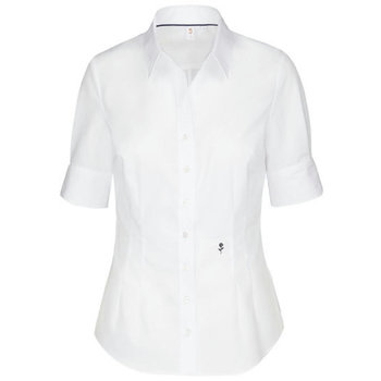 Women´s Blouse Slim Fit Short Sleeve